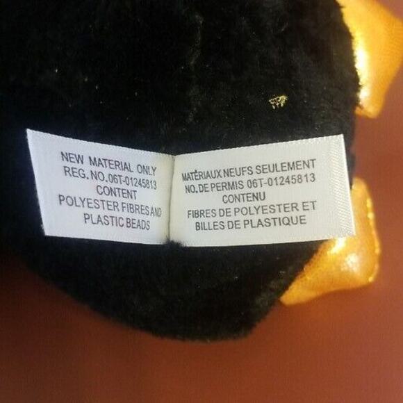 Ty Beanie Boos Lot Of 4 Scarem, Slush, Bandit, Whiskers, All With Tags Halloween - Picture 6 of 16